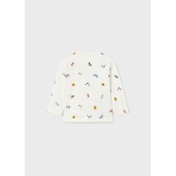 (28525) CAMISETA M/L ESTAMPADA