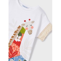(28041) CAMISETA M/C JIRAFA