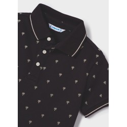 (28157) POLO M/C MICROESTAMPADO
