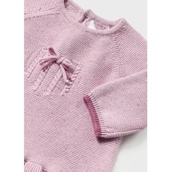 (28580) CONJUNTO POLAINA TRICOT Y GORRO