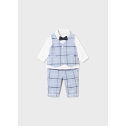 (28582) CONJUNTO PANTALON CAMISA CHALECO