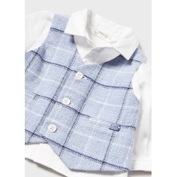 (28582) CONJUNTO PANTALON CAMISA CHALECO
