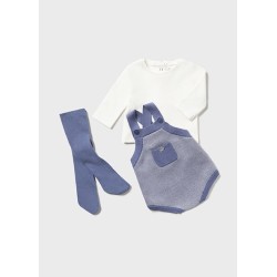 (28608) CONJUNTO PETO Y LEOTARDO TRICOT