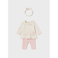 (28617) CONJUNTO LEGGINGS TRICOT DIADEMA