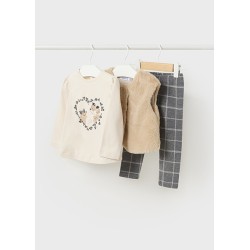 (28628) CONJUNTO 3 PIEZAS CHALECO