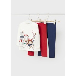 (28630) CONJUNTO LEGGINGS 3 PIEZAS