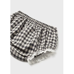 (28638) VESTIDO VICHY Y BRAGUITA