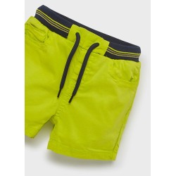 (26550) BERMUDA SARGA CINTURA PATENTE