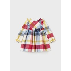 (28650) VESTIDO CUADROS