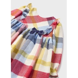 (28650) VESTIDO CUADROS