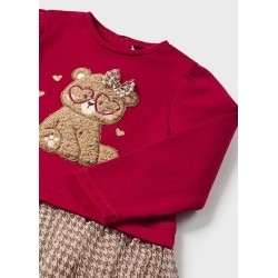 (28652) VESTIDO COMBINADO TUL