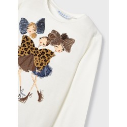 (28657) CAMISETA M/L SERIGRAFIA