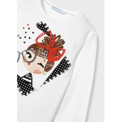 (28657) CAMISETA M/L SERIGRAFIA