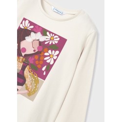 (28659) CAMISETA M/L SERIGRAFIA