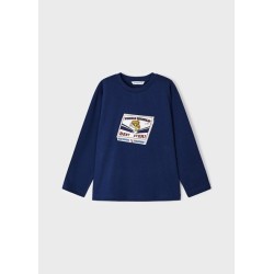 (28671) CAMISETA M/L "PIZZA"