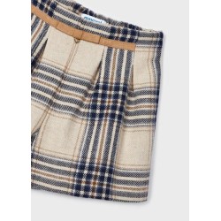 (28689) PANTALON BERMUDA CUADROS