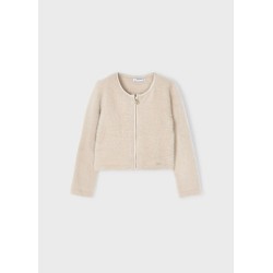 (28695) CHAQUETA TRICOT PELO