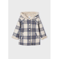 (28709) ABRIGO CUADROS DOBLE FAZ