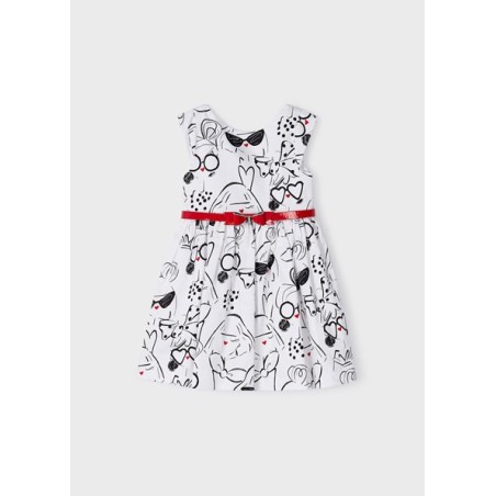 (28248) VESTIDO CON CINTURON