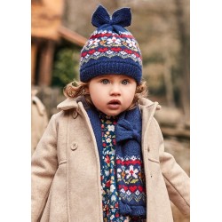 (28900) CONJUNTO GORRO BUFANDA Y MANOPLAS