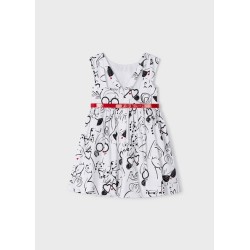 (28248) VESTIDO CON CINTURON