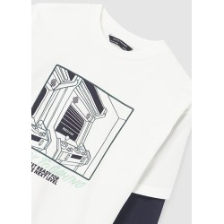 (28780) CAMISETA M/L "BACK TO GAMING"