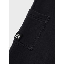 (28743) PANTALON CARGO FELPA DENIM