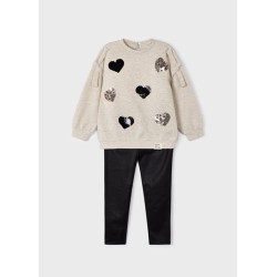 (28747) CONJUNTO LEGGINGS NIÑA