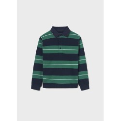 (28794) POLO M/L RAYAS BLOQUE