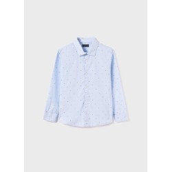 (28796) CAMISA M/L ESTAMPADA