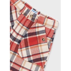 (28799) PANTALON CORTO CUADROS