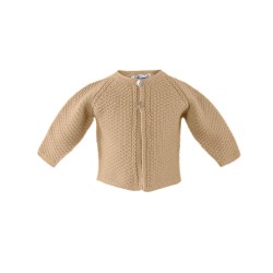 (28992) CHAQUETA LARGA TRICOTOSA