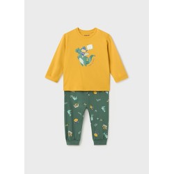 (28655) PIJAMA PUNTO ESTAMPADO