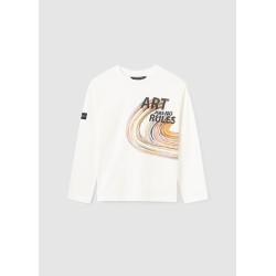 (28786) CAMISETA M/L "NO RULES"