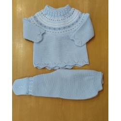 (28975) CONJUNTO POLAINA Y JERSEY GRECA