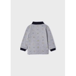 (27239) POLO M/L ESTAMPADO