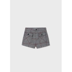 (27528) PANTALON CORTO CUADROS