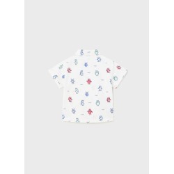 (29145) CAMISA M/C ESTAMPADA