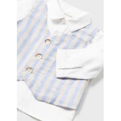 (29158) CONJUNTO PANTALON CORTO CHALECO