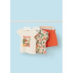 (29165) CONJUNTO SHORT 2 CAMISETAS