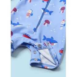 (29213) CONJUNTO BAÑO PELELE CON GORRO