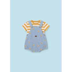 (29215) CONJUNTO PETO BORDADO CAMISETA