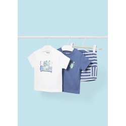 (29232) CONJUNTO PUNTO 3 PIEZAS RAYAS