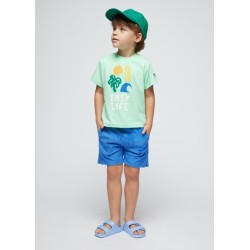 (29277) CAMISETA M/C DETALLES BORDADOS