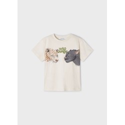 (29280) CAMISETA M/C "WILD JUNGLE"