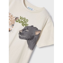 (29280) CAMISETA M/C "WILD JUNGLE"