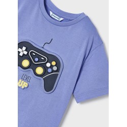 (29363) CAMISETA M/C EMBOSSED