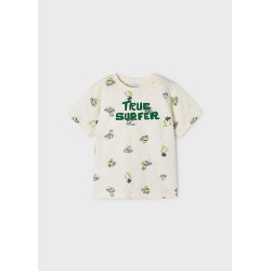 (29369) CAMISETA M/C ESTAMPADA