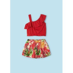 (29399) CONJUNTO SHORT PUNTO CREPE