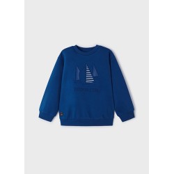 (29430) PULLOVER EMBOSSED PRINT